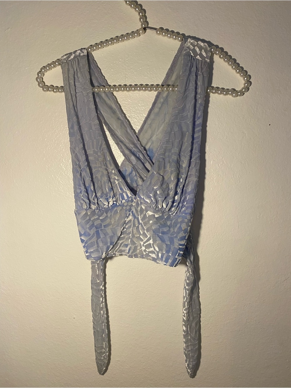 Urban outfitters women’s size small purple Y2K festival crop top